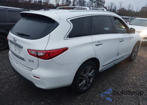 2013 Infiniti Jx35 from USA, damaged, VIN 5N1AL0MM8DC342840